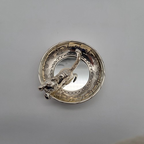Brighton Kitty Kaddy Silver Plated Cat Ring Holder Trinket Dish Made In Taiwan - Bild 14 von 18