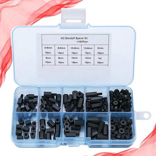 180 Pcs Isolationssäule Kunststoff -Stützsäule Prototyping-Zubehör