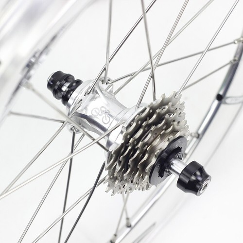 Juego de ruedas de bicicleta plegables 16 pulgadas Plus 349 llanta en U profundidad de freno 30 mm ruedas de bicicleta - Imagen 12 de 15