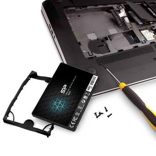 4712702629408 Silicon Power Slim S55 2.5" 480 GB Serial ATA III TLC Silicon - Picture 4 of 7