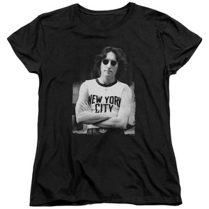 John-Lennon-NEW-YORK-Licensed-Women-039-s-T-Shirt-All-Sizes