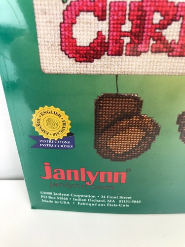 Janlynn Christmas Bear Danglers Counted Cross Stitch Kit Beary Christmas 157-88 - Picture 5 of 9