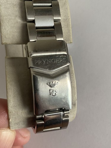 VINTAGE PRYNGEPS AUTOMATIC CHRONOGRAPH VALJOUX 7750 - SIMILAR TUDOR BIG BLOCK - Foto 14 di 15