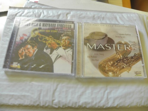 2 SEALED Jazz CDs Buddy Rich Maynard Ferguson Saxophone Lester Young Don Byas - Picture 1 of 4