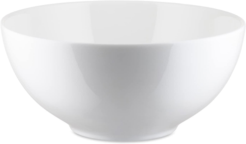 Alessi "All-Time" Salad Serving Bowl in Bone China, White, 20Cm - Picture 7 of 12