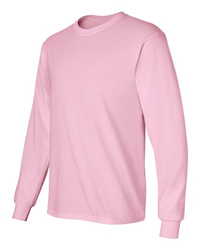 NEW Gildan Men's Ultra Cotton Plain Crew Neck Long Sleeves T-Shirt 2400 (G240) - Picture 40 of 86