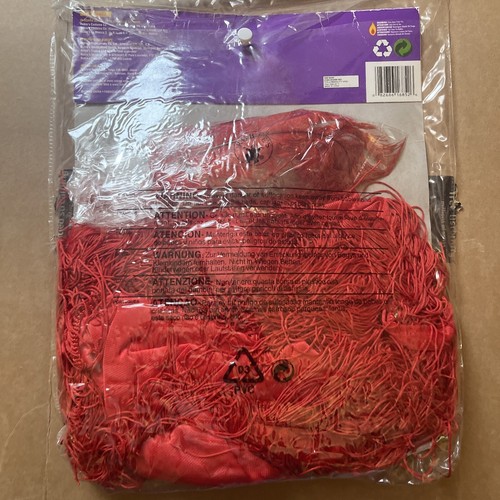 Women's Roarin Red 1920s Halloween Costume Dress Size Medium New Complete. - Picture 4 of 4