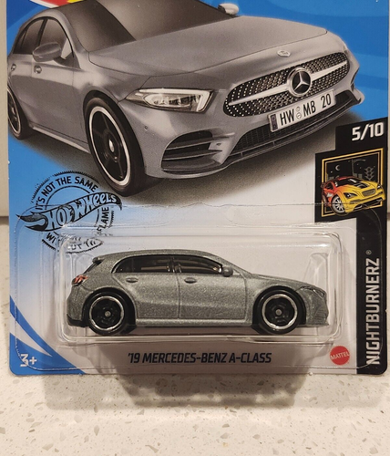 Mercedes-Benz Clase A 2020 Hot Wheels #194 '19 gris HW Nightburnerz 1:64 - Imagen 2 de 5