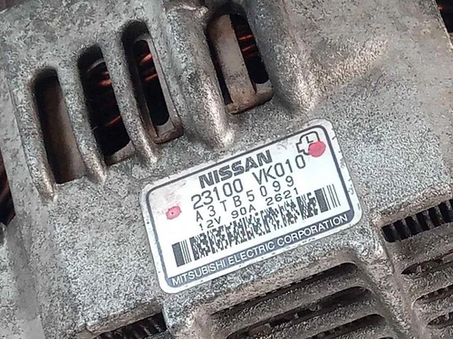 23100VK010 Alternador para NISSAN PICKUP (D22) TD King Cab Navara 2001 522130 - Imagen 6 de 9