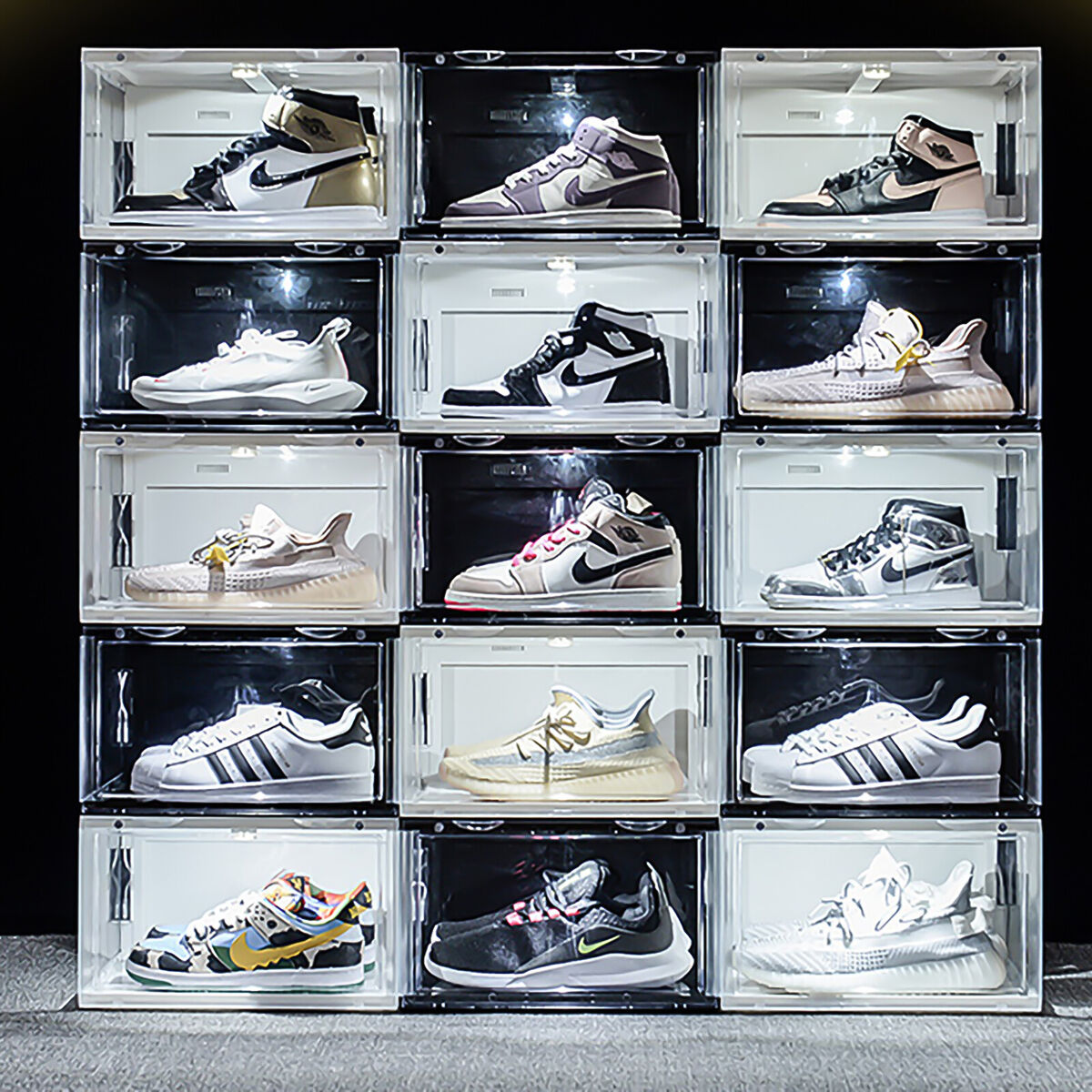Amazon.com: Clemate Upgraded X-Large Shoe Storage Box,8 Pack