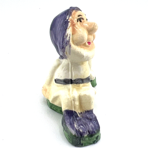 Set figurine plastica dura vintage Disney Biancaneve e i sette nani - Foto 8 di 24