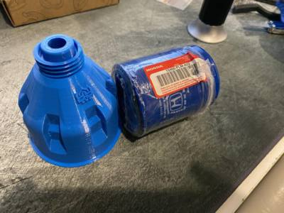 #ad Oil Filter Wrench Removal Tool for Honda Funnel No Mess $40.00
