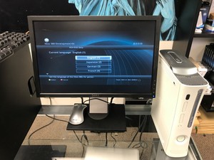 RARE-WHITE-XBOX-360-VIDEO-GAME-CONSOLE-XDK-DEVELOPMENT-DEMO-KIT