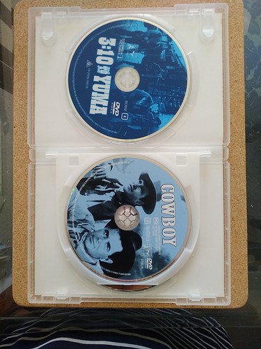 Wanted Westerns Pack 3:10 To Yuma / Cowboy / Jubal (DVD) Au R4 VGC - Picture 7 of 10