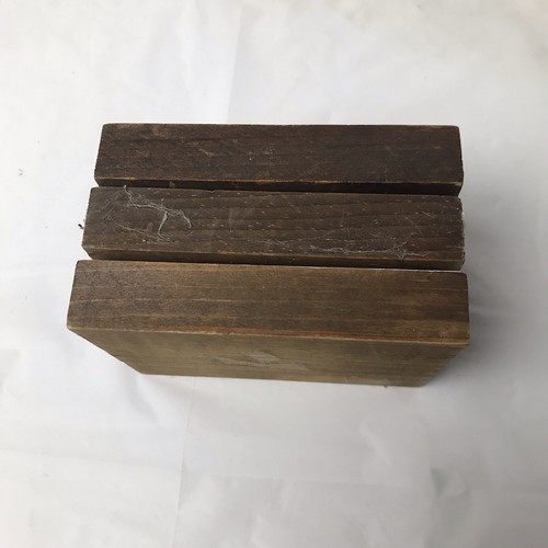 Juego de 3 bloques de madera rústicos letreros inspiradores placas decoración 4x3 - Imagen 3 de 7
