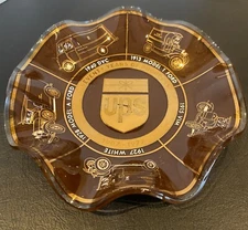 UPS 70 Year Anniversary 1907-1977 Glass Ashtray