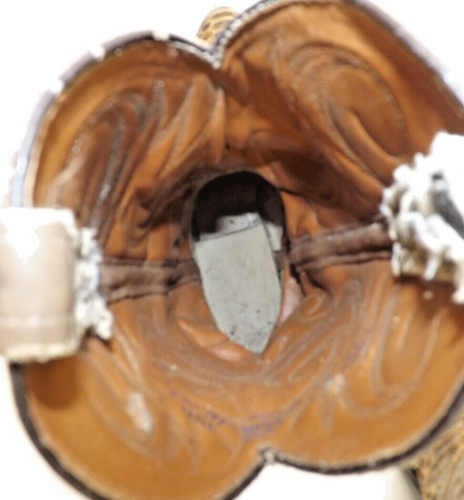 Vintage Acme Circle A Cowboy Boots EXotic Python snakeskin - Men's 7½ D - Picture 17 of 24