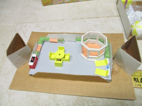 1994 Galoob Toys My Pretty Doll House Gazebo Patio Yard Set Accessory Furniture - Picture 3 of 5
