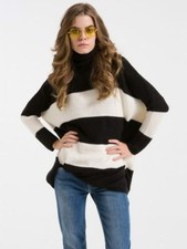 Women  s Long Sleeve High Neck Sweater