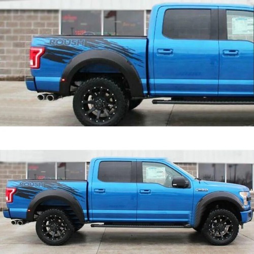 Carrocería deportiva maletero mate calcomanía gráficos a rayas para Ford F150 F-150 Raptor - Imagen 4 de 7