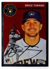 2023 Topps Chrome Platinum Anniversary Brice Turang #8 Milwaukee Brewers
