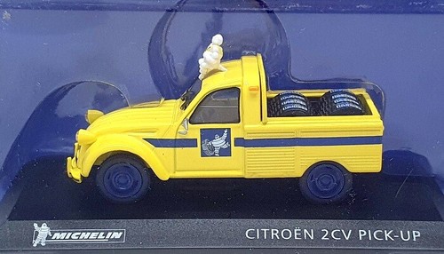 Altaya 1/43 Scale MICH03 - Citroen 2CV Pick-Up Truck Michelin - Yellow - Picture 3 of 5