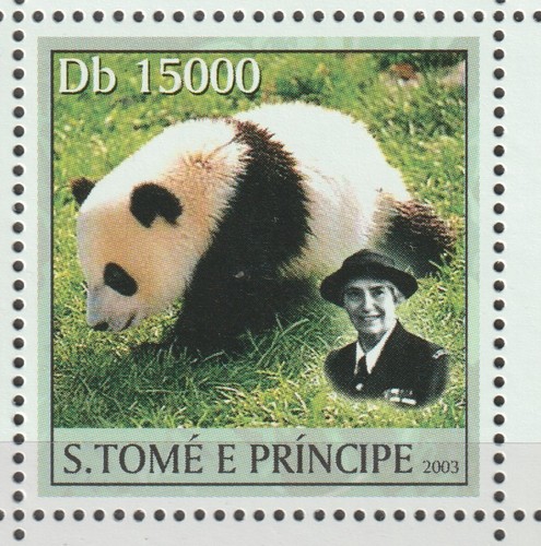 St. Thomas & Prince Islands 2003 Souv Sheet #1508 Scouting Emblem and More - MNH - Picture 7 of 7