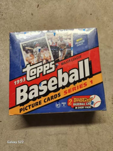1993 Topps Series 1 Baseball 24ct Cello Sealed Box