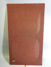 13" x 23" Fisher Red/Black Tweed Speaker Grill Cover Single Cover