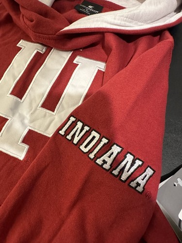 Indiana Hoosiers Stadium Athletic Youth Big Logo Pullover Hoodie -Crimson Size S - Bild 7 von 9