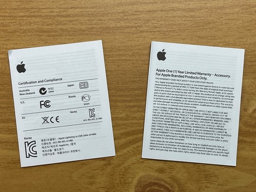 Câble Apple - Lightning vers USB (A) - 1 m - Photo 6 sur 8