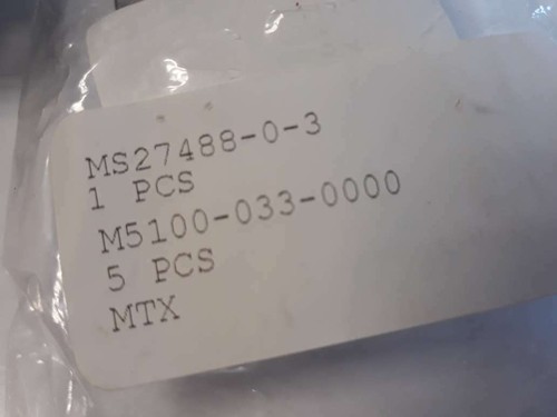 Conectores Amphenol MILITAR MTX 1133 7186315 ESPECIFICACIÓN MS3450W36 5S (M5100 033 0000) - Imagen 4 de 8