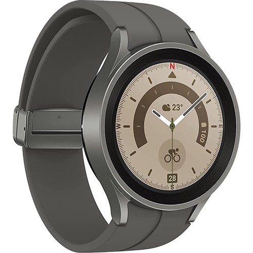 Samsung Galaxy Watch 5 Pro 4G Gray Titanium 16GB + 1.5GB Bluetooth OEM NEW - Picture 2 of 3