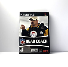 NFL Head Coach Sony Playstation 2 PS2 VGC Pristine CIB Complete + Manual Tested