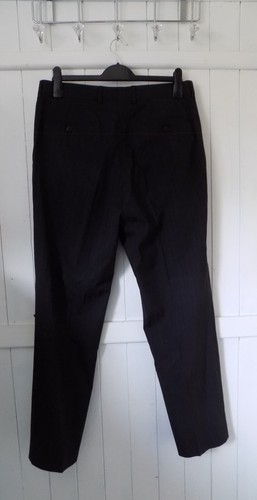 mens HUGO BOSS BLACK WOOL SUIT SIZE 40"R CHEST 34" WAIST 33" LEG - Picture 8 of 14
