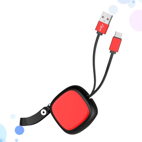 Retractable Phone Cable Type Data Cable Retractable Charge Cable - Zdjęcie 9 z 11