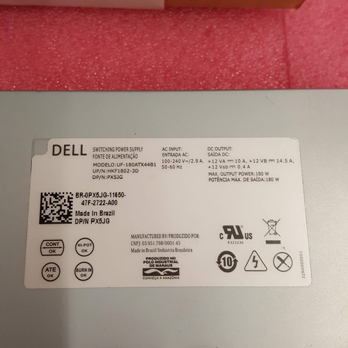For Dell UF-180ATX HKF1802-3D Optiplex 3030 All in One 180W Power Supply 0R50PV - Picture 3 of 9