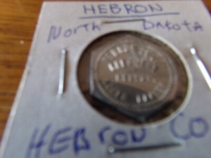 OLD TOKEN HEBRON NORTH DAKOTA HEBRON CO-OP CREAMERY