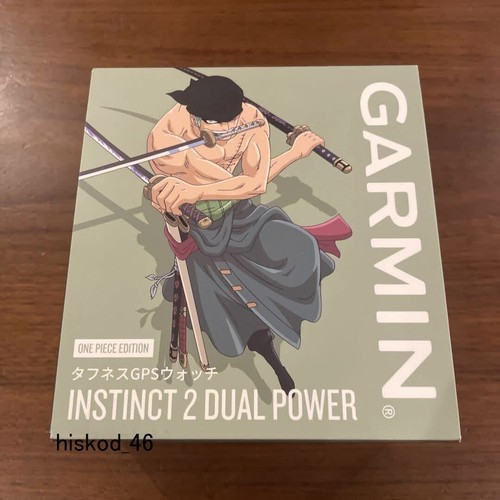 GARMIN ONE PIECE Zoro Smart Watch Instinct 2 Dual Power GPS 010-02627-D2 Anime