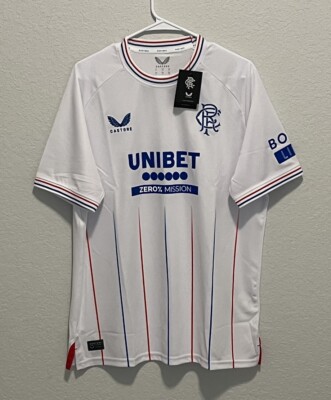 Rangers FC Men s Away 23/24 Castore Football Soccer Jersey Size XL NWT