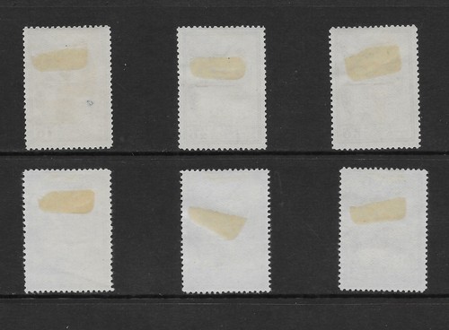 GRIECHENLAND SCOTT RA49 - RA54 MH SÄTZE - 1934/35 POSTSTEUERAUSGABEN - Bild 2 von 2