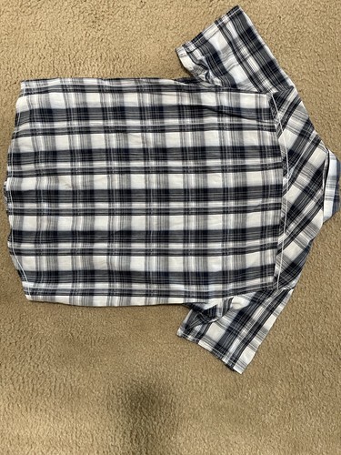 HELIX MENS SHORT SLEEVE BUTTON SHIRT SIZE Extra Large , Front Snap Pockets - Picture 12 of 12