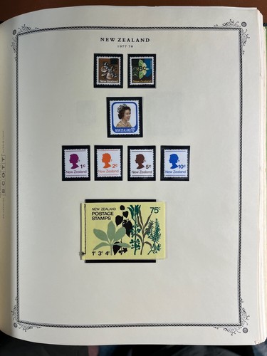 New Zealand 1946-1993 Mint Collection in Scott Album SCV $272 + $295 Face Value - Picture 13 of 24