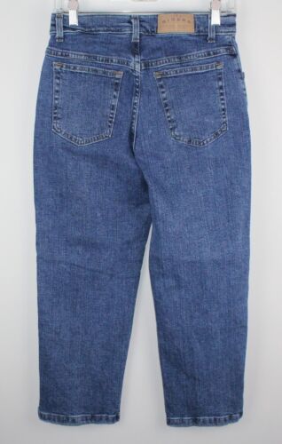 RIDERS by LEE Women's Hi-Rise Vintage Denim Capri Jeans/Pants SZ 6 M Stretch NWT - Picture 3 of 10