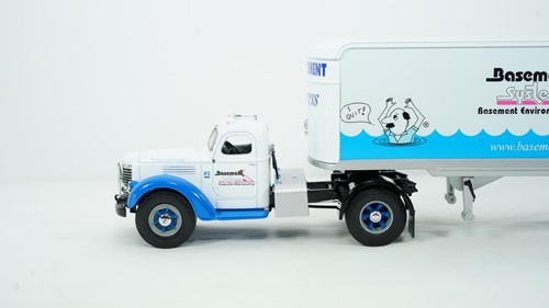 First Gear 1/34 1949 International KB-10 Tractor Trailer Basement Systems B87 - Picture 2 of 14