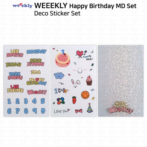Weeekly Happy Birthday MD Official Photocard Pouch Keyring ID Photo KPOP K-POP - Picture 71 of 76