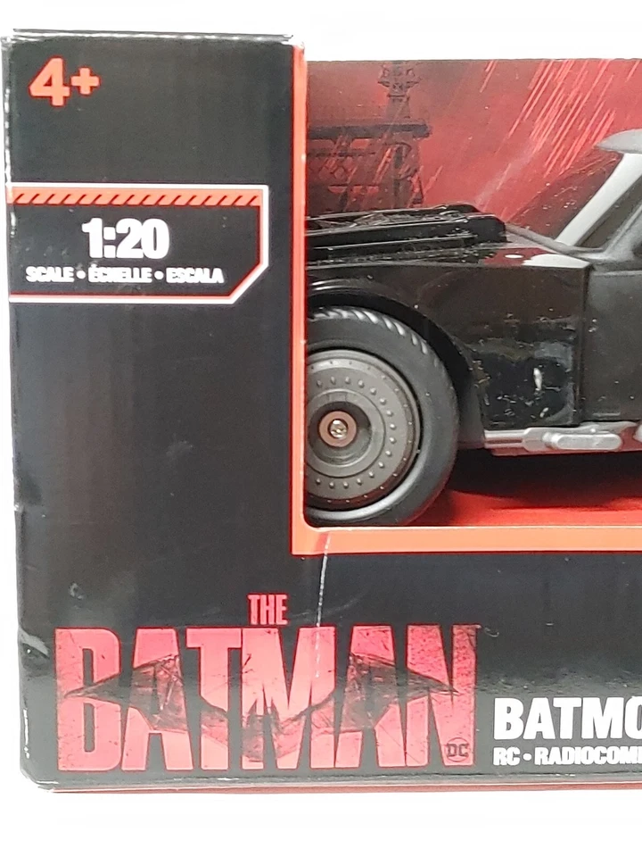 DC The Batman Movie BATMOBILE 1:20 RC Radio Controlled 2022 Spin Master NEW - Image 3 of 4