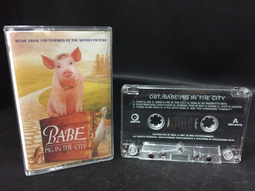 Babe Pig In The City Music From And Inspired By The Motion Picture Cassette Tape - Picture 1 of 4