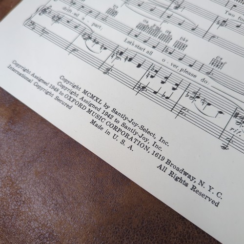 I'd Give A Million Tomorrows(Vintage Sheet Music 1940) - Picture 2 of 3