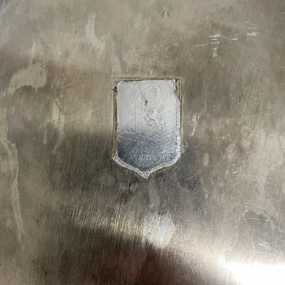 Bandeja de pastelería de pan Lunt plateada elocuencia hueca Grannycore Cottagecore Foto 4 de 4